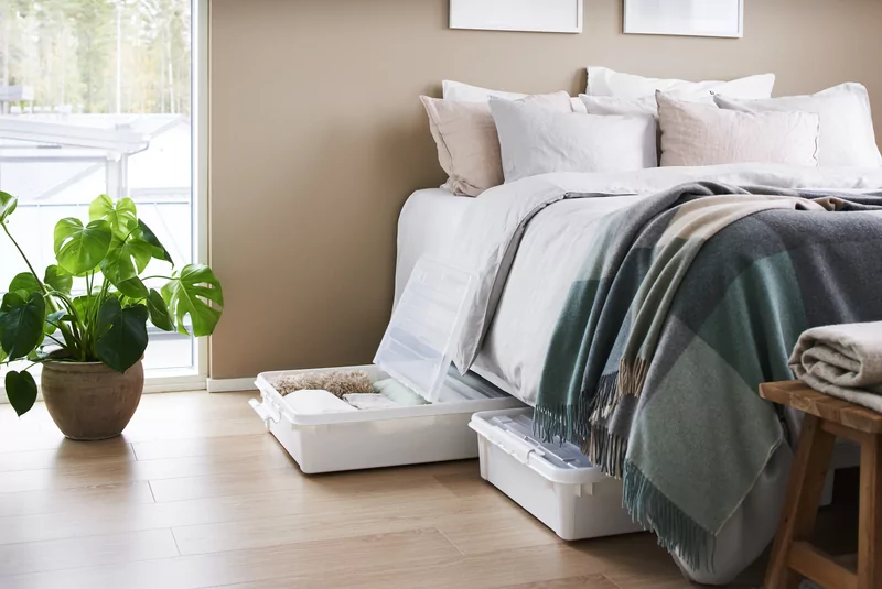 SmartStore™ Bedrollers för förvaring under sängen